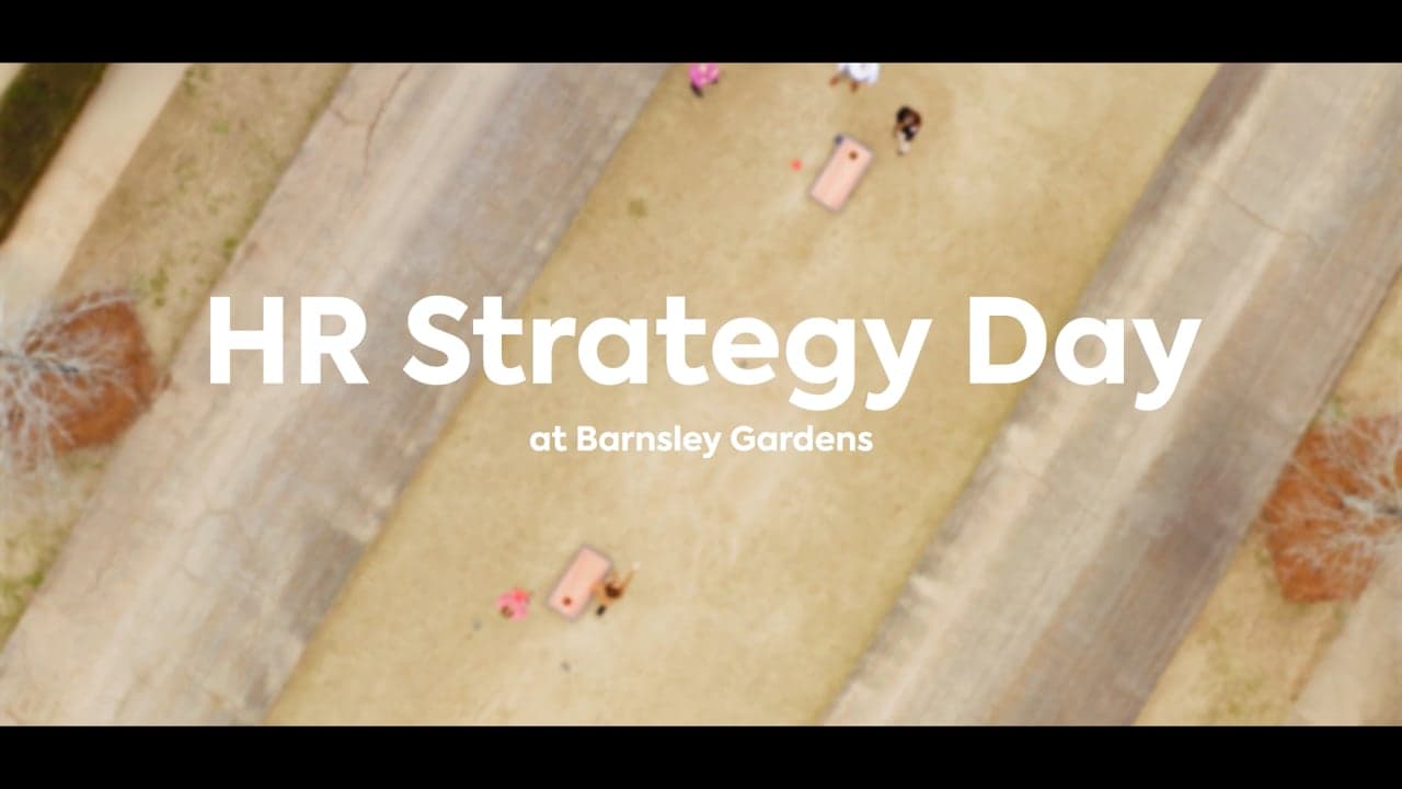 Still from the HR Meeting event recap video